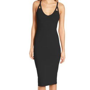 Leith Cutout Strap Body-Con Dress